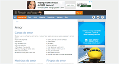 Desktop Screenshot of amor.rincondelvago.com