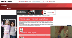 Desktop Screenshot of chuletas.rincondelvago.com